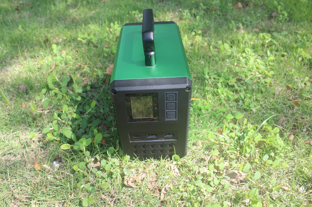 MP-420 Portable Power Station in green field