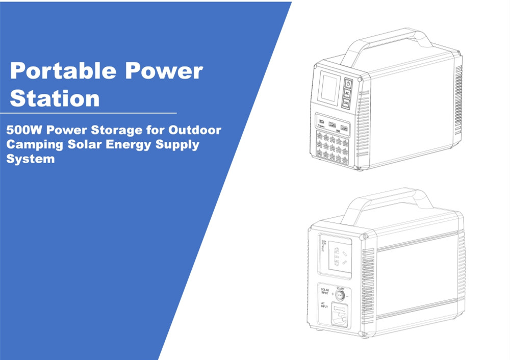 500W portable power station brochure picture