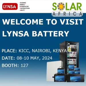 Event - Join Xiamen Lynsa at Solar Africa 2024! Event - Join Xiamen Lynsa at Solar Africa 2024!